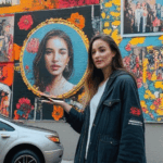 A cityscape mural that enriches the urban landscape with artistic flair and cultural depth.