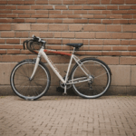 A bicycle against a brick wall, a classic scene that offers endless creative possibilities.