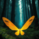 The magic of moonlight and fireflies transforms the forest into a wonderland.